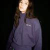 Adidas X Moon Boot Trainingsjacke in Plum Adidas X Moon Boot Trainingsjacke in Plum