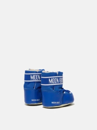 Crib-Stiefel aus elektrisch blauem Nylon