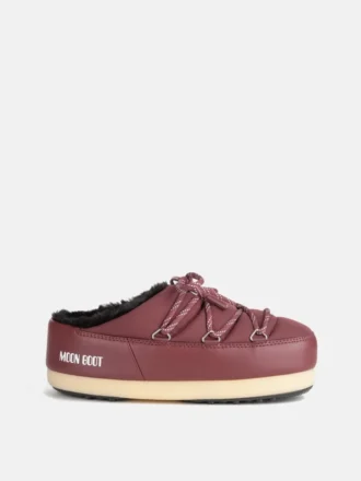 Evx Burgunderrote Nylon-Mules Evx Burgunderrote Nylon-Mules