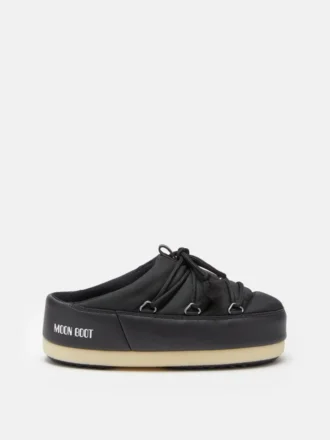Evx Schwarze Nylon-Mules