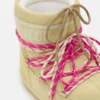 Icon Low Yellow Suede Stiefeletten