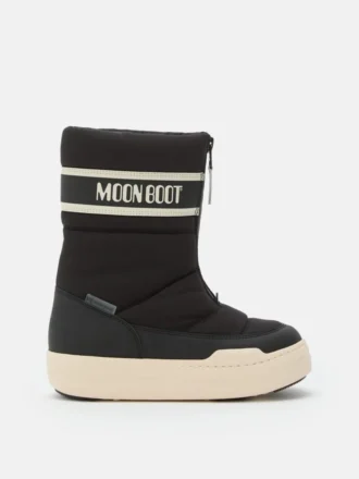 Junior Park Black Zip Hohe Stiefel