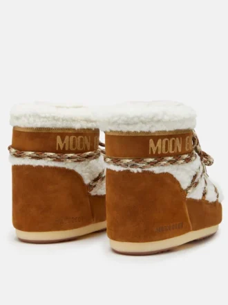 Lab69 Icon Low Brown Shearling Stiefeletten
