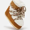 Lab69 Icon Low Brown Shearling Stiefeletten
