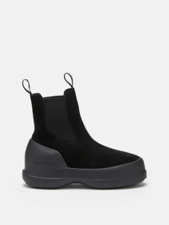 Luna Chelsea-Stiefel aus schwarzem Wildleder Luna Chelsea-Stiefel aus schwarzem Wildleder