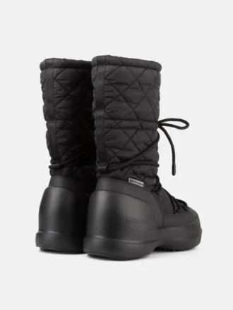 Mezzaluna Black Quilted Hohe Stiefel Mezzaluna Black Quilted Hohe Stiefel