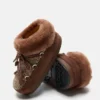 Moon Boot X Guest in Residence Evx Chalet Cocoa Faux Fur Mules Moon Boot X Guest in Residence Evx Chalet Cocoa Faux Fur Mules
