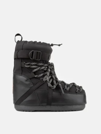 Moon Boot X Moncler Grenoble Icon Low Stiefeletten in Schwarz