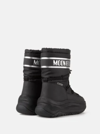 Moon247 Polar-Stiefel in Schwarz und Silber