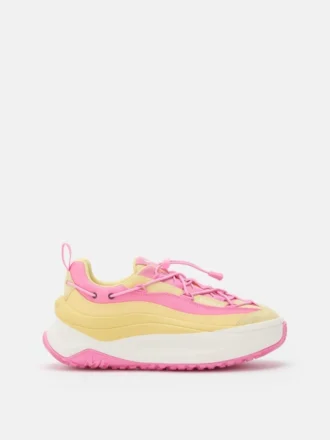 Moon247 Xlace Sneaker in Gelb und Rosa Moon247 Xlace Sneaker in Gelb und Rosa