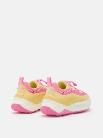 Moon247 Xlace Sneaker in Gelb und Rosa Moon247 Xlace Sneaker in Gelb und Rosa