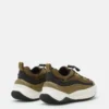 Moon247 Xlace Sneaker in Khaki